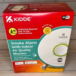 NWOT Kidde Smoke Alarm with Indoor Air Quality Monitor
